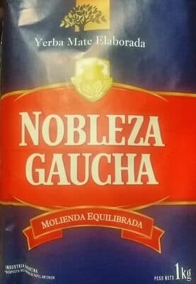 Yerba mate con palo ecopack Nobleza Gaucha 1 kg